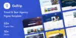 GoTrip Travel & Tour Agency Figma Template