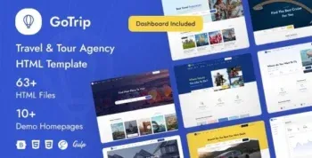 GoTrip Travel & Tour Agency HTML Template