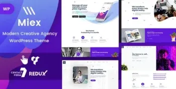 Miex Creative Agency WordPress