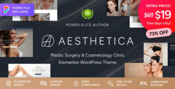 Aesthetica Plastic Surgery & Beauty Clinic WordPress Theme